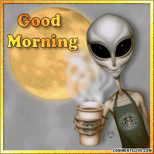 Creepy Good Morning Gif - Scary Good morning Animated GIF Images