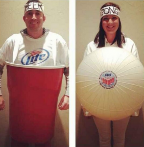 super-funny-halloween-costume-idea-Beer pong