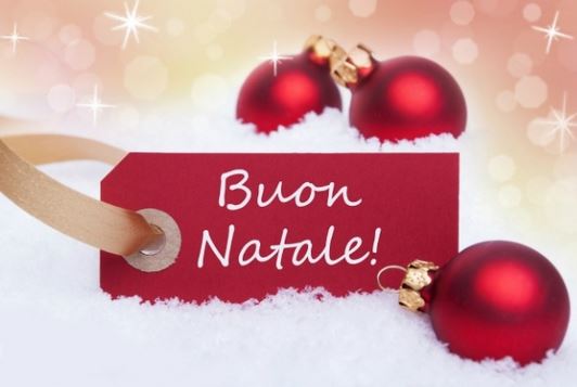 give a great christmas wish in italian