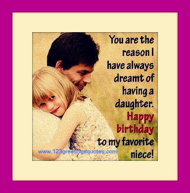 Best Happy Birthday Images for Niece from Uncle {Greeting Card} birthday wishes for niece poems from uncle