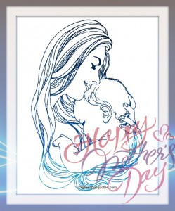 cheap personalised mothers day cards