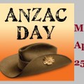 Anzac Day 2016-Monday- April 25