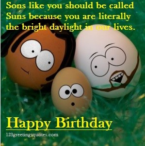Birthday Quotes For Son