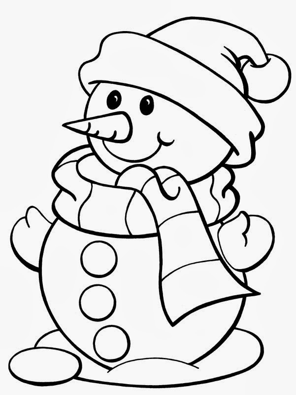 Free Coloring Pages for Christmas printable