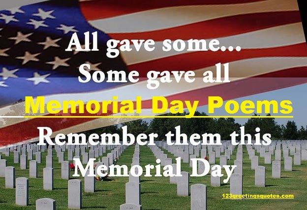 Memorial Day Poems - Long Remembrance Day poem 2015 pdf