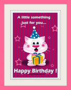 free printable birthday cards for girls