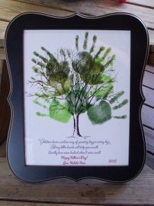 Fathers day Poems from Handprints for pre schoolers