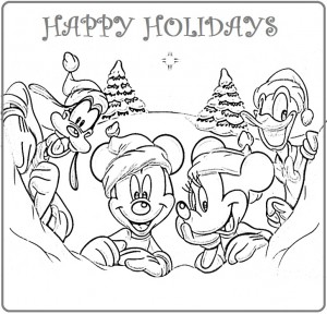 fREE holiday coloring pages printable FOR KIDS