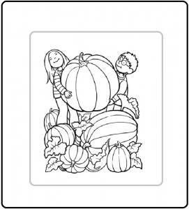 pumpkin coloring pages to print for kids