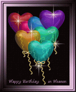 birthday wishes animated cards for decease lost in heaven
