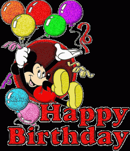 catoon birthday wishes animated cards for children