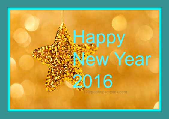 Good Happy new year 2016 first wishes