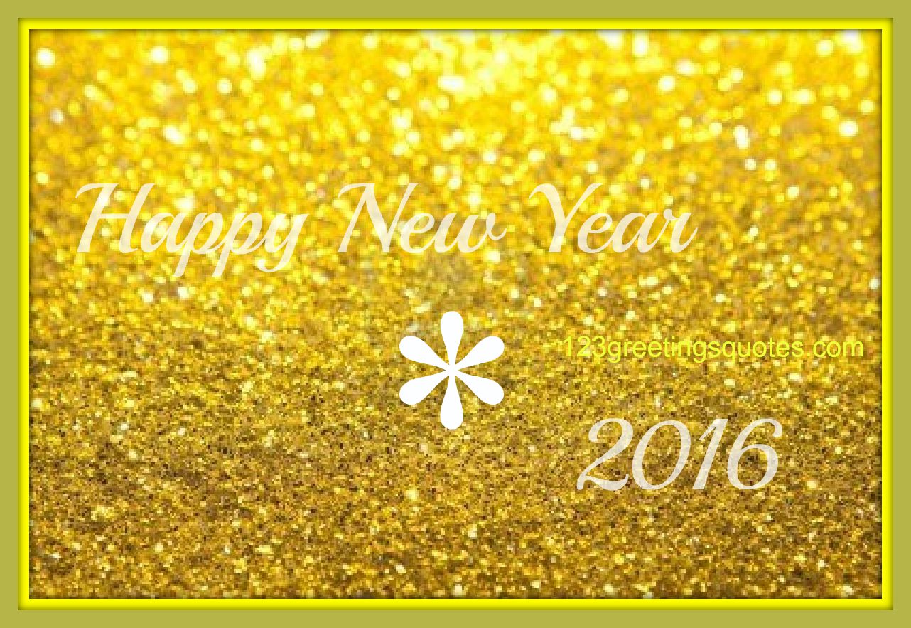 Happy New Years Cards 2016 -