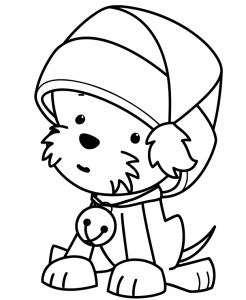kids christmas coloring pages to print easy