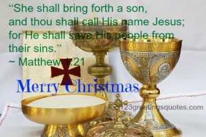 Biblical Quotes for Christmas Cards