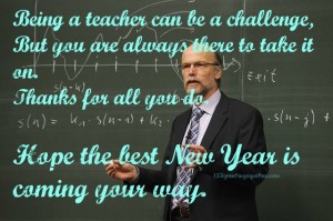 Happy New Year 2016 Messages For lecturer