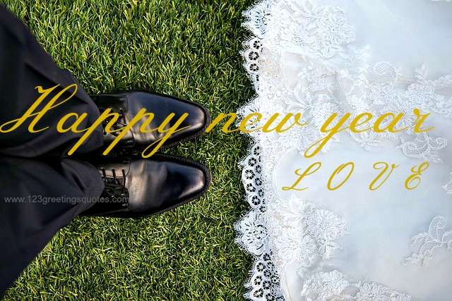 Happy New Year 2016 Wishes for Wife Husband - {Life Partners Images }