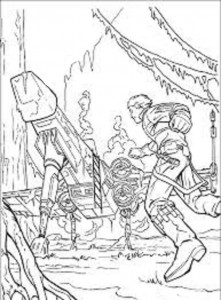 star wars the clone wars coloring book