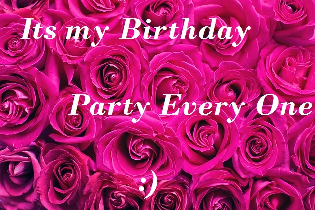 self birthday words Images