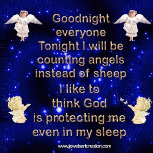 god bless you good night GIF with message