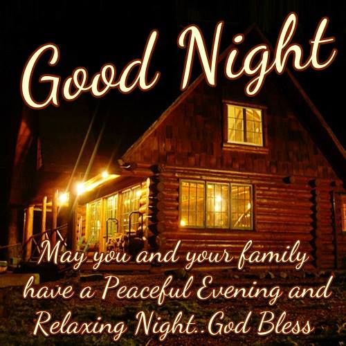 god bless you good night GIF with quote