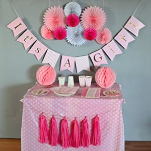 Easy Baby Shower Decoration for girl baby