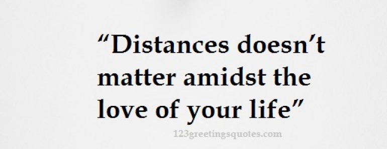 inspirational quotes for long distance relationship