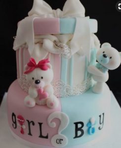 Girl Boy - Baby Shower Cakes