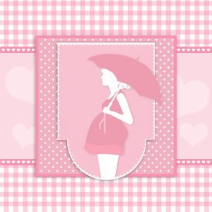 Baby Shower Invitation background for girls