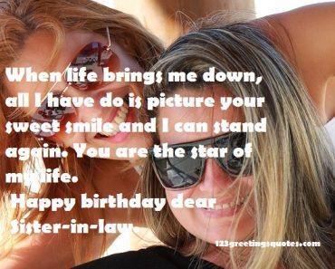 Birthday Wishes for Sister-In-Law - Happy B'day SisterInLaw Greetings