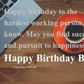 Formal Birthday Quotes for Head