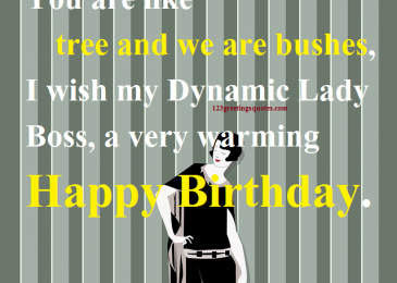 Head Madam Birthday Wishes
